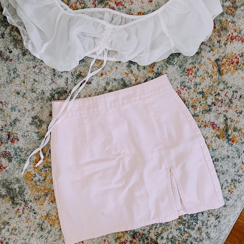 Princess Polly Pink Mini Skirt